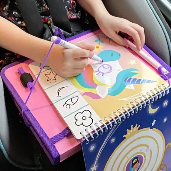 Totebook Kids' Travel Dry Erase Activity Kit - Ocean + Princess image {6}