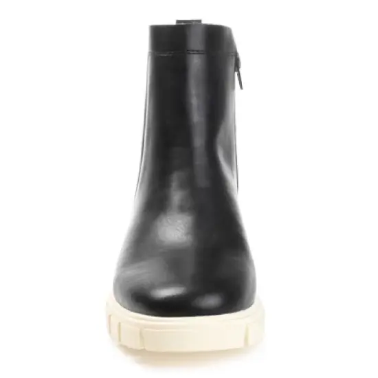 Journee Collection Womens Jeeva Tru Comfort Foam Inside Zip Block Heel Booties image {5}