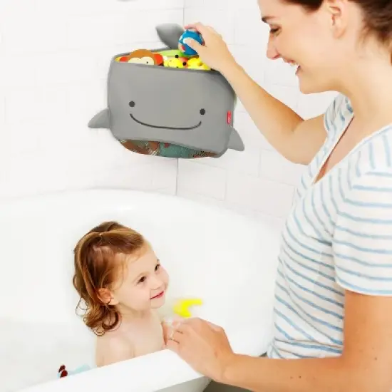 Skip Hop Moby Corner Bath Organizer - Gray image {3}