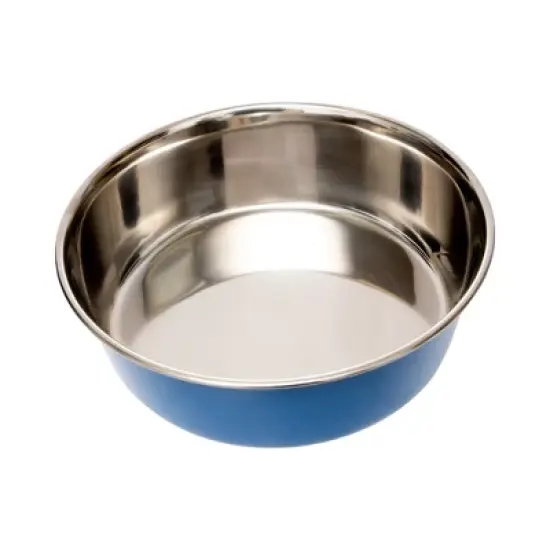 Country Living Set of 2 Heavy Gauge Stainless Steel Dog Bowls - Non-Skid, Durable & Rust-Resistant image {7}