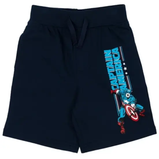 Marvel French Terry 4 Pack Shorts  image {2}