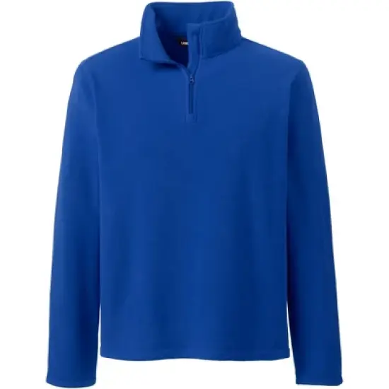 School Uniform Young Men's Lightweight Fleece Quarter Zip Pullover image {6}