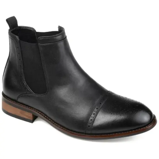Vance Co. Men's Medium and Wide Width Garrett Cap Toe Chelsea Boot image {9}