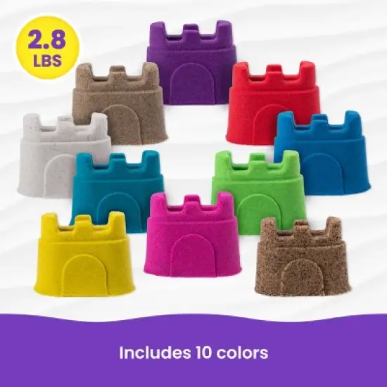 Kinetic Sand Castle Container Sand Art 10pk image {3}