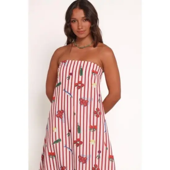 Soph Strapless Maxi Dress image {3}