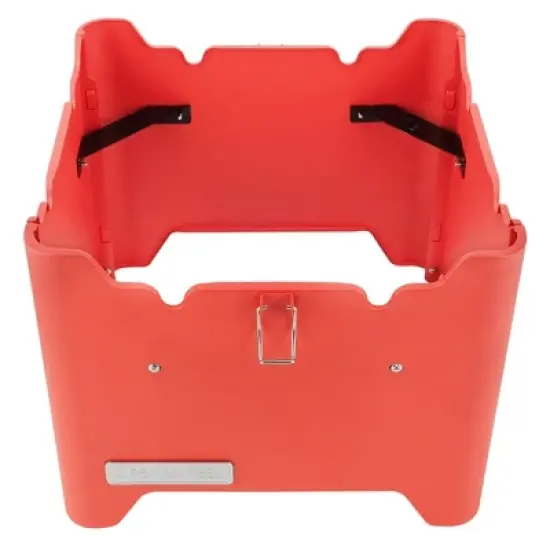 Permasteel  Square Portable Charcoal Grill PG-40C10-RD - Red image {9}