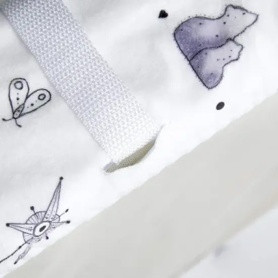 JumpOff Jo Waterproof Fitted Changing Pad Cover - Soft Plush Minky Fabric - Bears image {5}