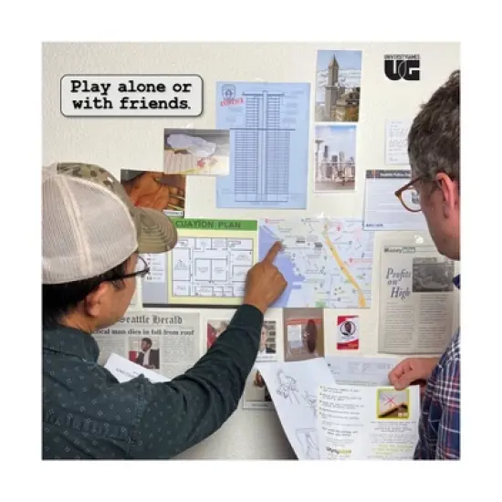 University Games Murder Mystery Party Case Files: Killer Startup Board Game image {8}