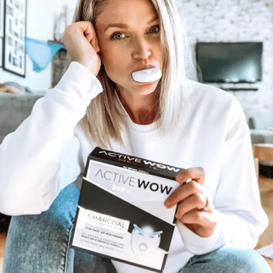 Active Wow White Charcoal Teeth Whitening Kit image {8}