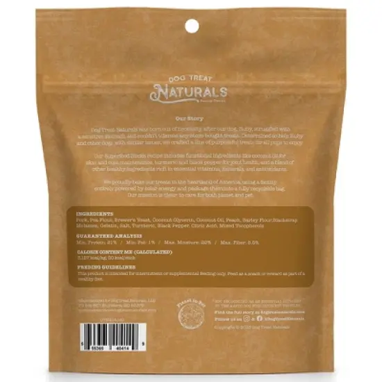 Dog Treat Naturals Superfood Sticks - Pork & Peach 10oz, All-Natural Pet Treats image {1}