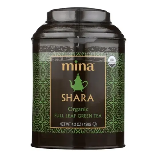 Mina Green Full Leaf Tea - Case of 6/4.2 oz image {1}