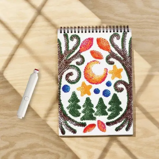 Lifelines FlowArt Pogo-Dot Enchanted Forest Felt Tip Pen image {5}