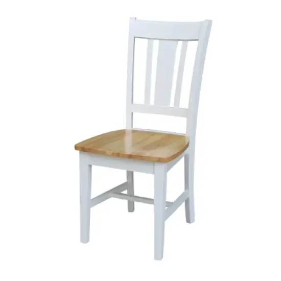 Set of 2 San Remo Splatback Chairs - International Concepts image {12}