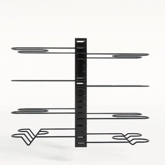 Pot Organizer Rack 8 Tiers Pots and Pans Organizer, Pot Lid Organizer for Kitchen Cabinet Cookware Organizers and Storage,Upgraded image {11}