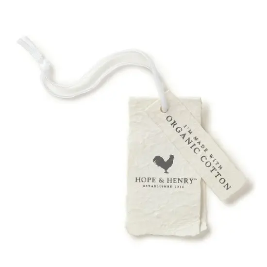 Hope & Henry Boys' Chambray Rolled Cuff Pant With Drawstring, Kids image {4}