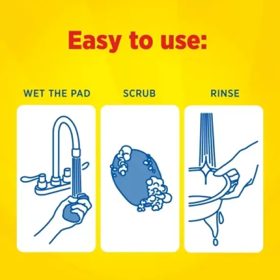 Clorox Steel Wool Soap Pads - 18ct image {4}