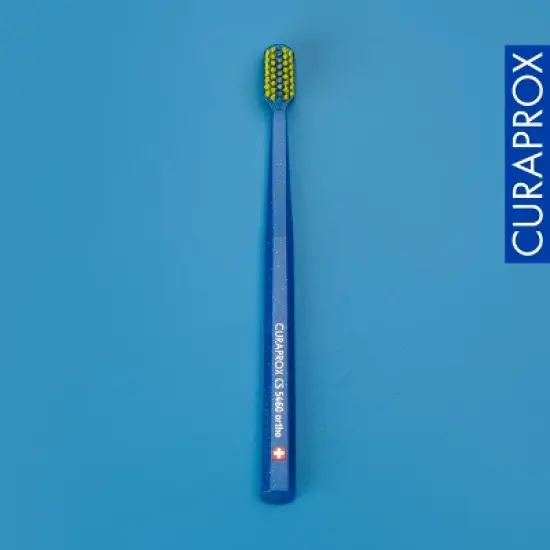 Curaprox CS 5460 Ortho, Ultra Soft Toothbrush with V-Trim for Gentle and Effective Braces Care image {6}