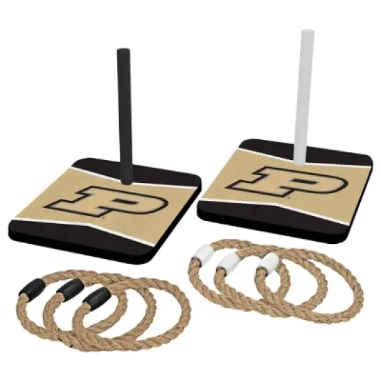 NCAA Purdue Boilermakers Quoits Ring Toss Game Set image {1}