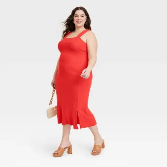 Women's Midi Bodycon Dress - Ava & Viv&trade; image {2}