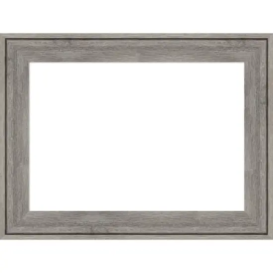 Amanti Art Regis Barnwood Grey Framed Dry Erase Magnetic Board image {10}