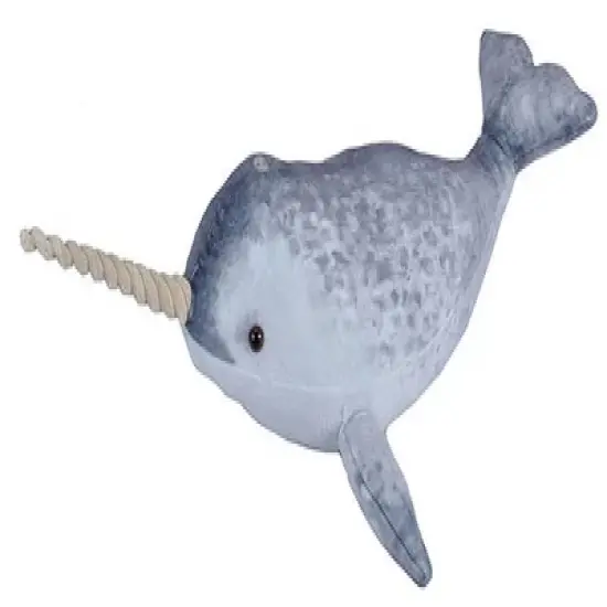 Wild Republic Living Ocean Large Narwhal Stuffed Animal, 15 - 20 Inches image {1}