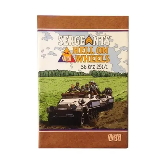 Hell on Wheels Expansion - SD.KFZ 250/1 Board Game image {1}