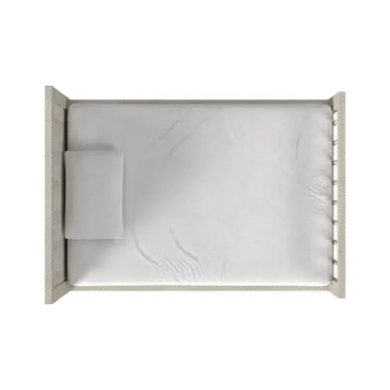 Westwood Design Beck Full Size Bed Rail - Herringbone Gray image {3}