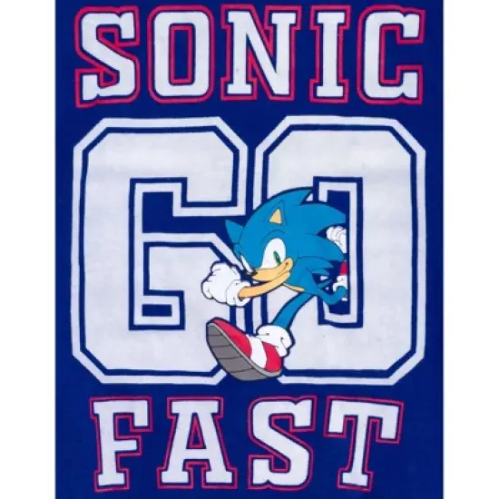 SEGA Sonic the Hedgehog Fleece Bomber Jacket and Jogger Pants Little Kid to Big Kid image {5}