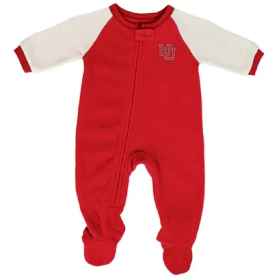 NCAA Utah Utes Infant Boys' Blanket Sleeper image {3}