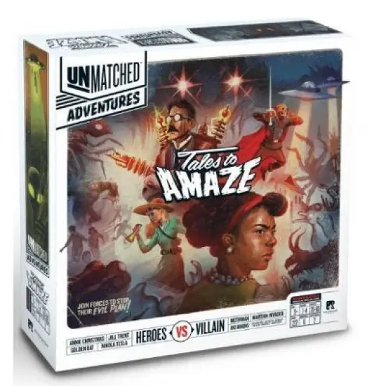 Restoration Games Unmatched Adventures Tales to Amaze Board Game: Strategy & War Gaming with Creative Thinking, 1-4 Players, 20-60 Minutes image {4}