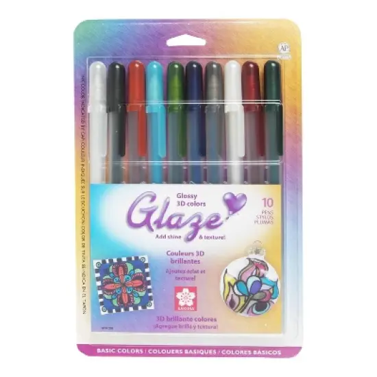 3D Gel Pen Set Multicolor - Gelly Roll Glaze image {4}