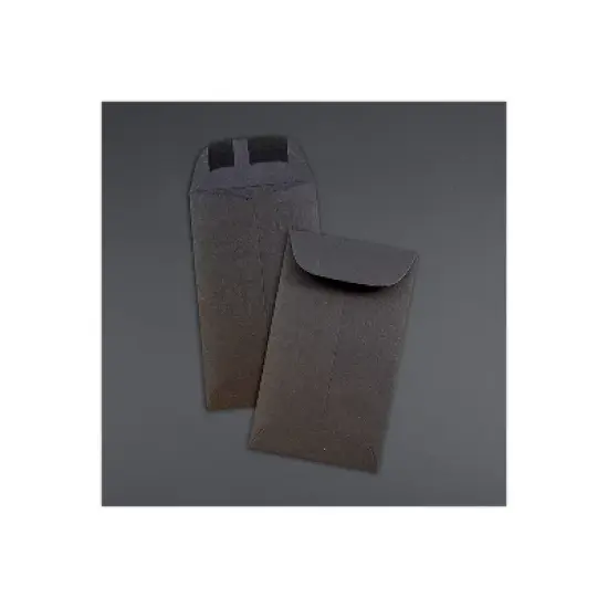 JAM Paper #3 Coin Business Envelopes 2.5 x 4.25 Black 25/Pack (356730544) image {3}