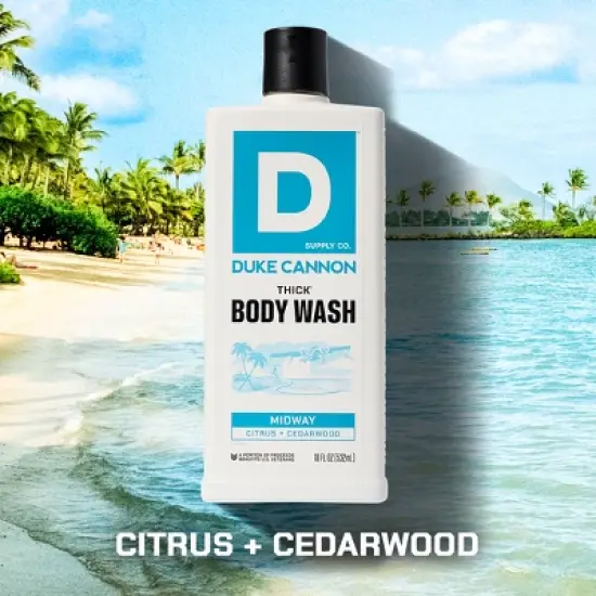 Duke Cannon Supply Co. THICK Men's Body Wash - Midway - 18 fl oz image {4}
