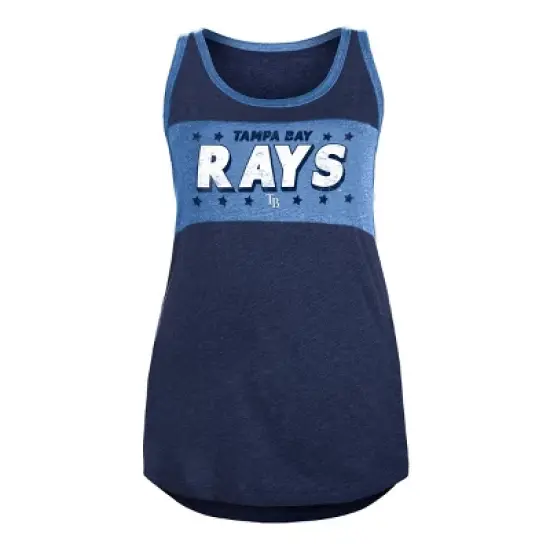 MLB Tampa Bay Rays Women's Bi-Blend Tank Top image {2}