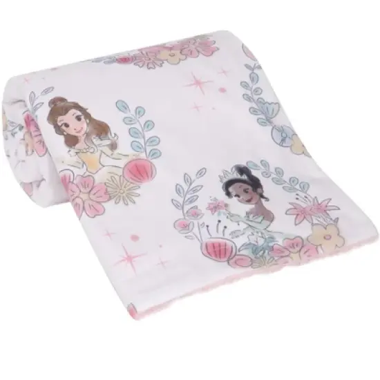 Lambs & Ivy Disney Princesses Baby Blanket - Ariel,Snow White,Cinderella,& more image {2}