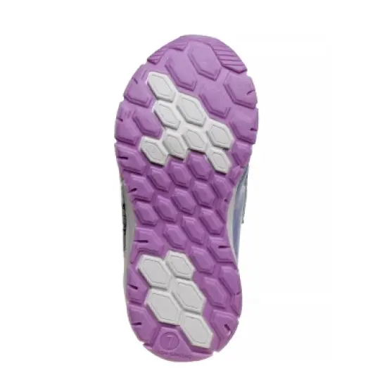 Disney Girls Frozen II Elsa & Anna Princess Light Up Sneakers -Lightweight Tennis Breathable Athletic Sneakers(Toddler/Little Kid) image {6}