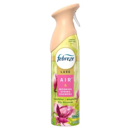 Febreze Luxe Air Mist - Morning Spring Showers - 8.8oz image {1}
