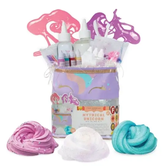 FAO Schwarz Magical Colorful Glitter Unicorn Slime Kids Craft Kit - 39pc: Creativity & Sensory Development image {8}