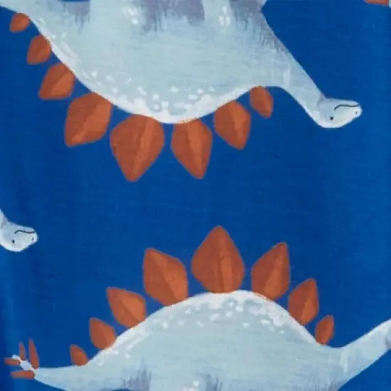 Carter's Just One You&reg;️ Toddler Boys' 2pk Spaceships and Dinos Footed Pajama - Blue image {2}