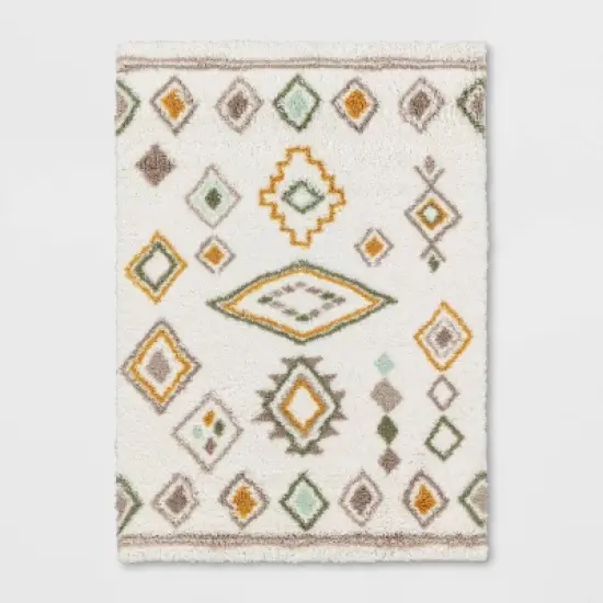 Yuma Area Kids' Rug Gold/Mint - Pillowfort&trade; image {5}