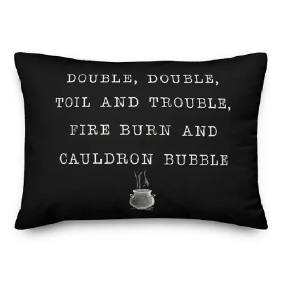 Creative Products Cauldron Bubble 20 x 14 Indoor / Outdoor Pillow image {1}