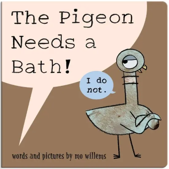 The Pigeon Needs a Bath! (Board Book) - by  Mo Willems image {1}