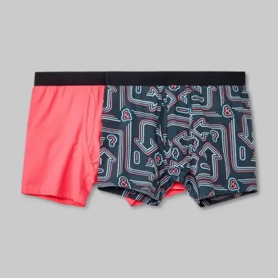 Men's Neon Signs Boxer Briefs 2pk - Original Use&trade; Pink image {2}