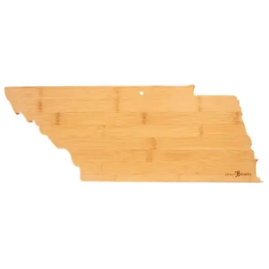 Totally Bamboo Destination Tennessee Serving and Cutting Board: State Design, Lightweight Bamboo, 18.5" x 7" image {1}