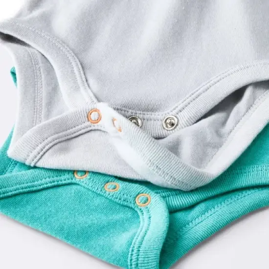 Baby 4pk Basic Orchard Fox Long Sleeve Bodysuit - Cloud Island&trade; Cream image {3}