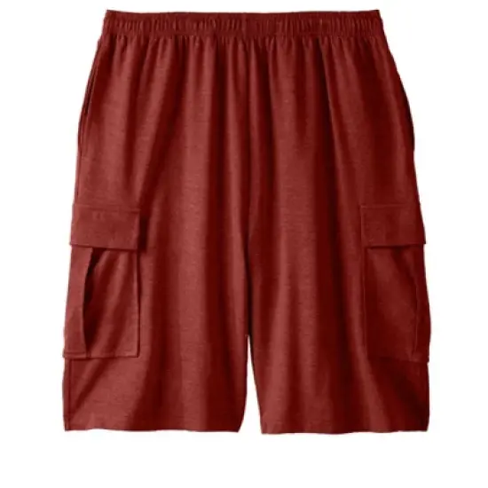 KingSize Men's Big & Tall Lightweight Jersey Cargo Shorts image {16}