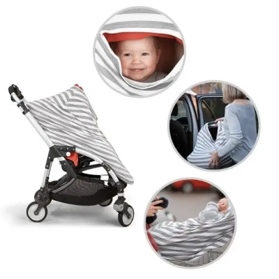 SpringBud Breastfeeding Nursing Cover Compatible with Car Seats image {3}