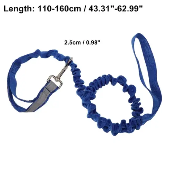 Unique Bargains Nylon Double Handle Dog Leash 1 Pc image {5}