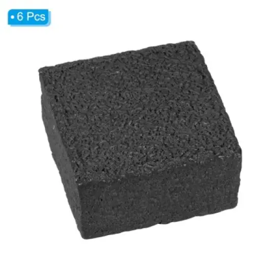 Unique Bargains Rectangular Durable Fast Removes Dirt Pickleball Paddle Eraser 6 Pcs image {2}