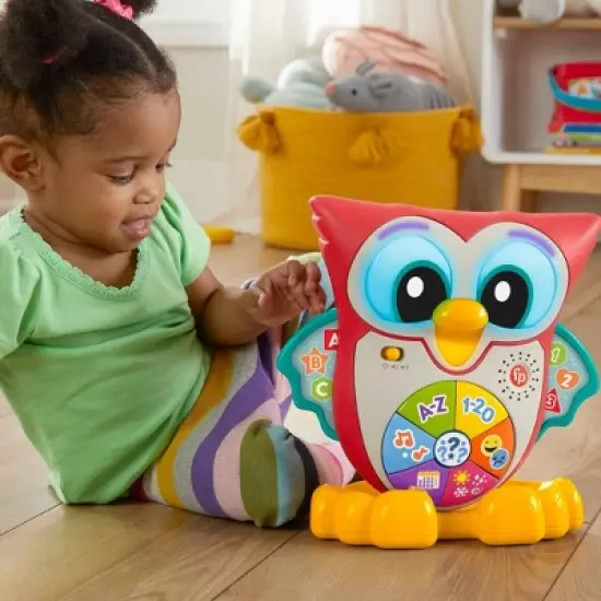 Fisher-Price Linkimals Light Up & Learn Owl Interactive Musical Learning Toy image {3}